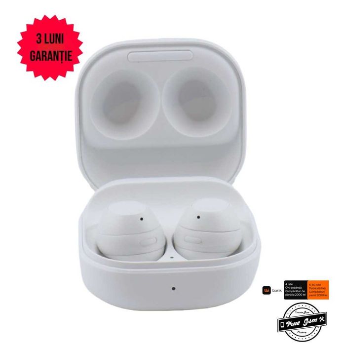 Casti Samsung Galaxy Buds FE Mystic White + Husa | TrueGSM