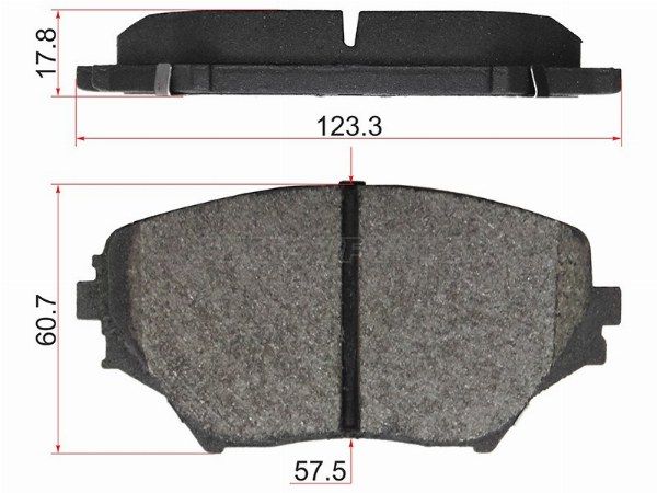 Колодки тормозные Toyota Rav 4