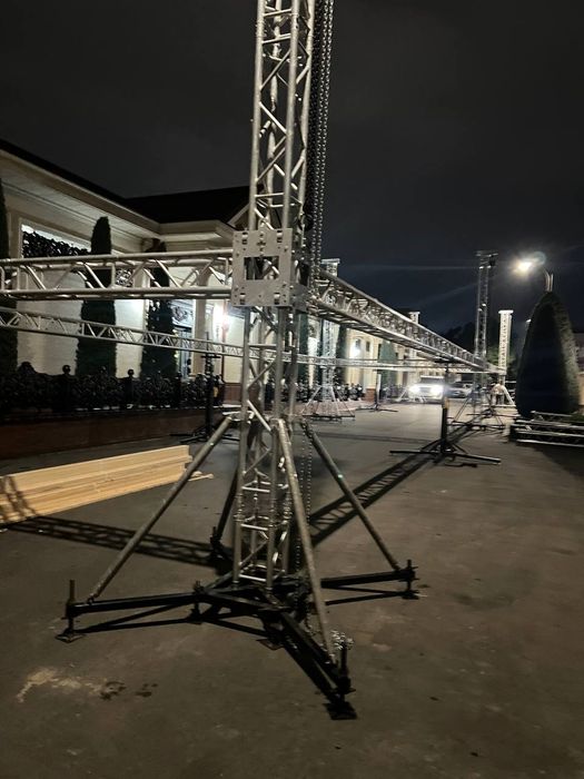 Аренда алюминиевые конструкции и ферма