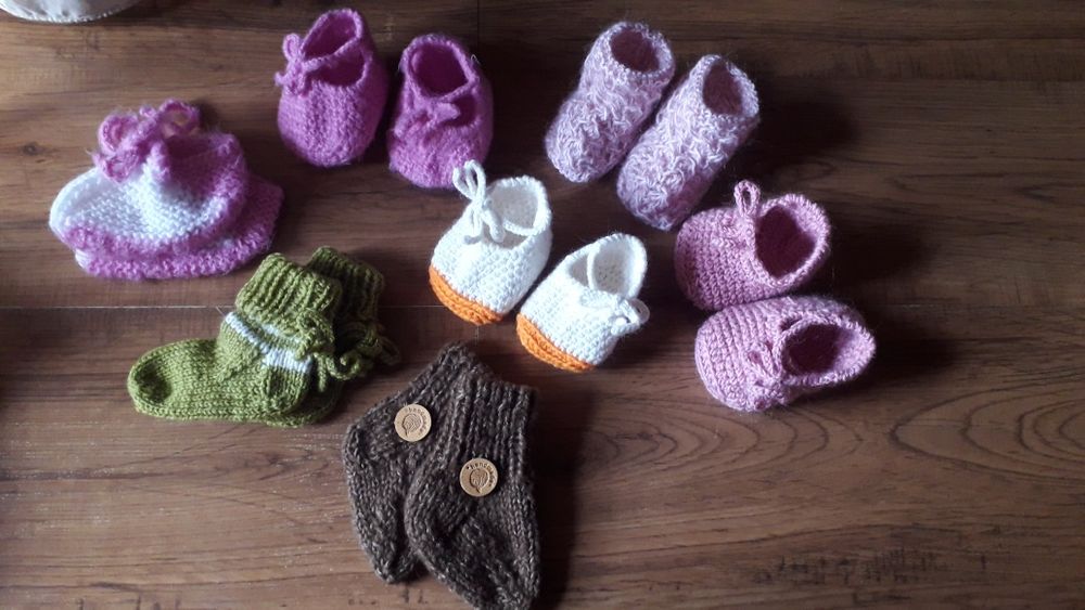 Детские вязаные вещи