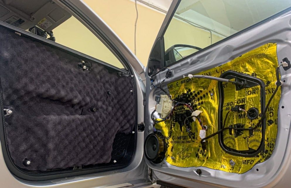 Шумоизоляция авто!!!