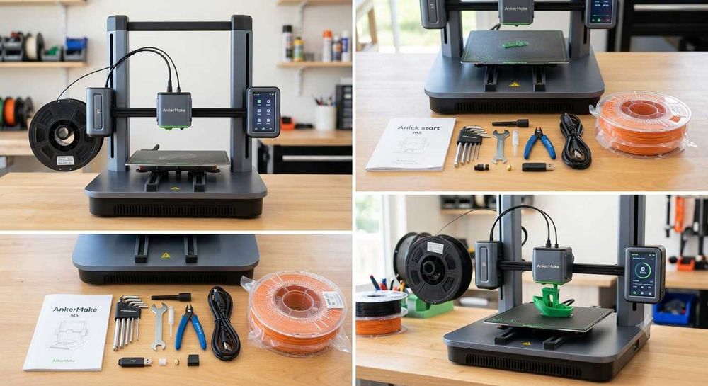 3D printer Anker make M5