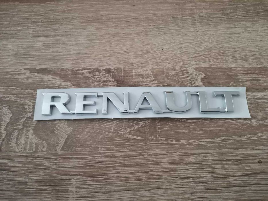 Емблема надпис Renault нов стил