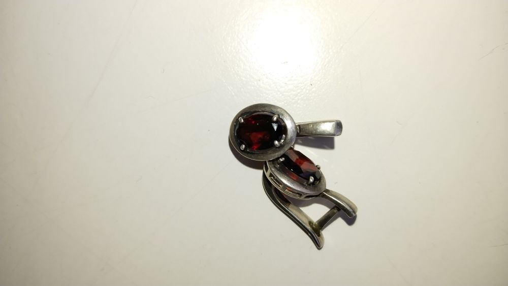 Серьги серебряные