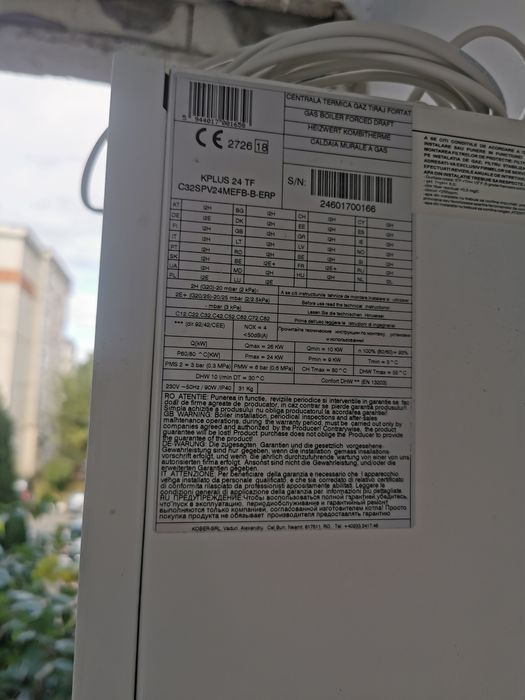 Centrala termica pe gaz Motan KPlus 24KW