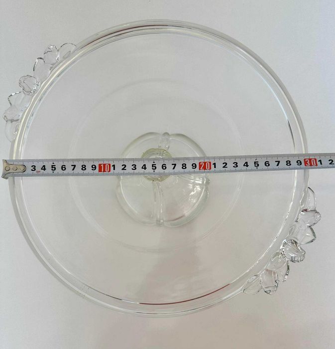 Кристално плато за торта