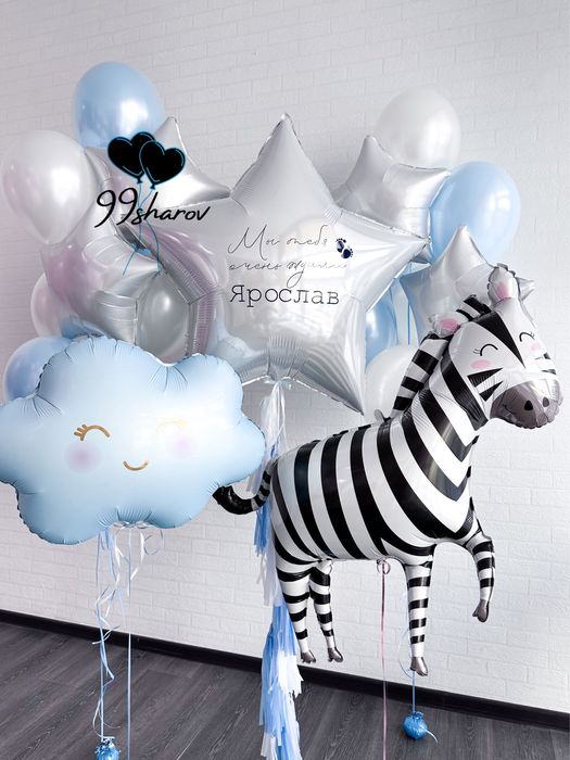 гелиевые шары/ выписки из роддома/оформление/красная дорожка