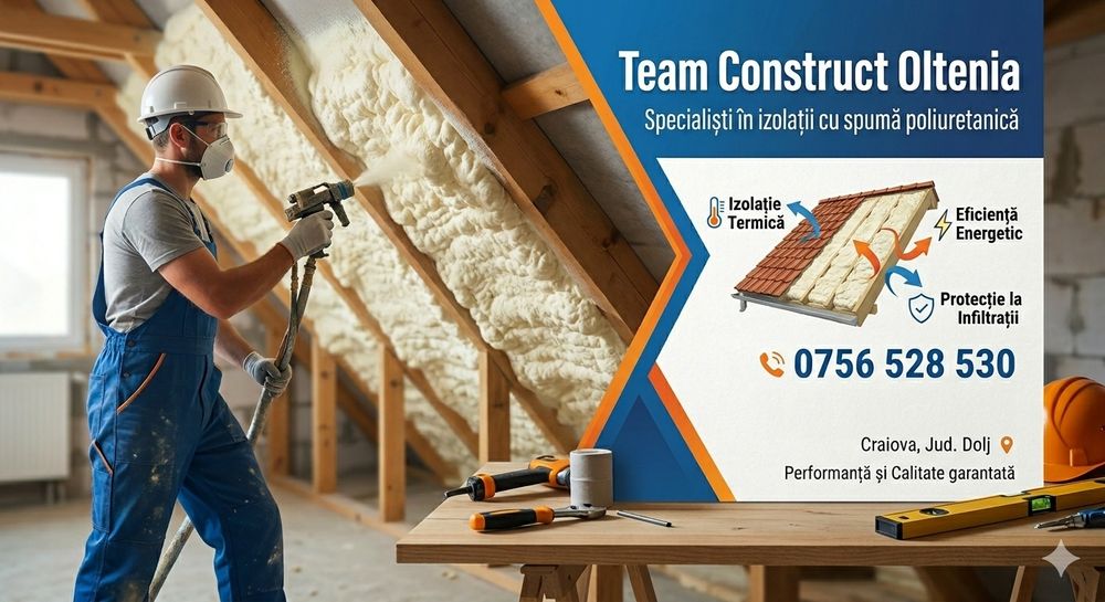 Izolații cu spumă poliuretanică