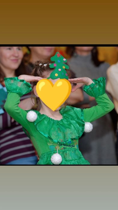Новогодний костюм ёлочки