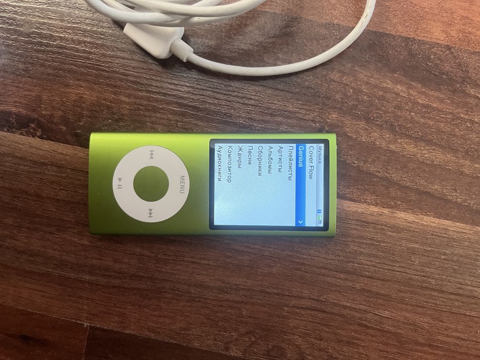 ipod nano 4 8гб зеленый