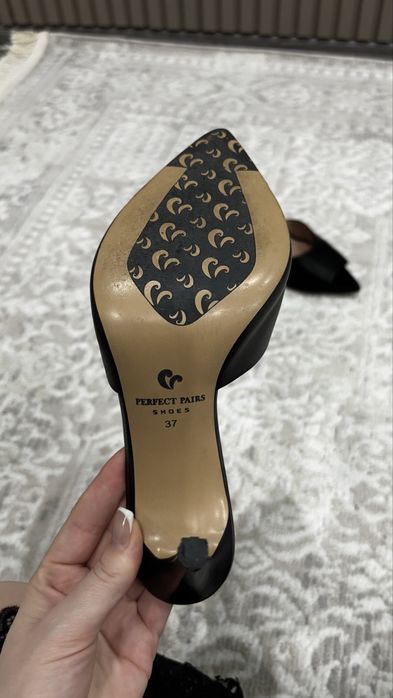 Мюлли на каблуке