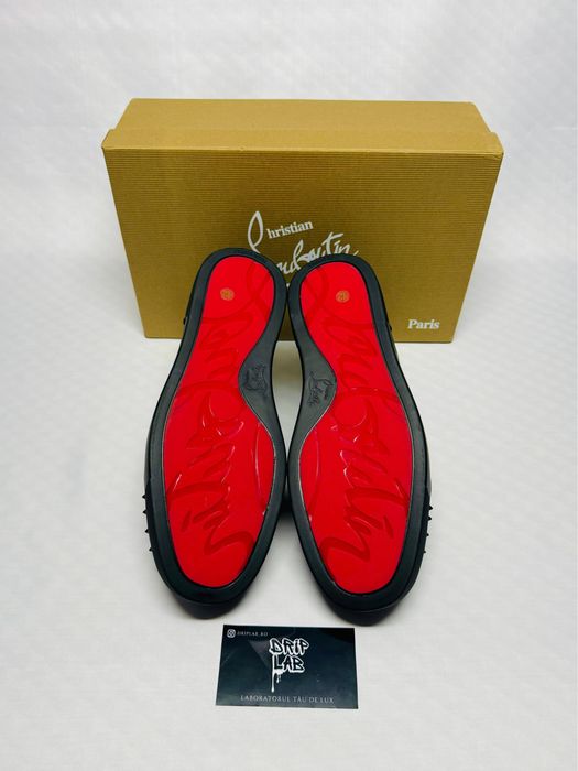 Christian louboutin low negru 43