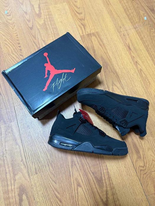 #PREDARE PERSONALA# Nike Air Jordan 4 Black Cat Editie Limitata NOU