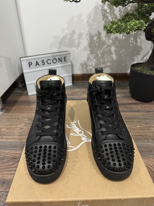 Christian Louboutin High Black/Negru Autentici