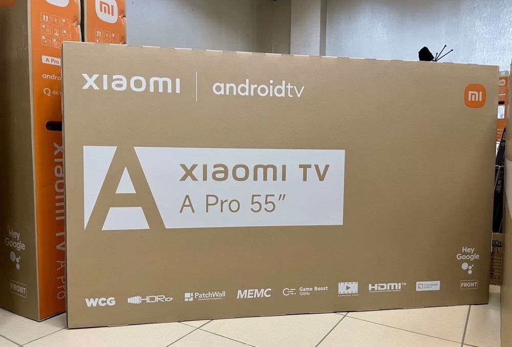 НОВЫЙ Xiaomi 55" A PRO smart tv телевизор