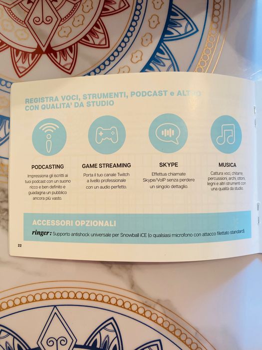 Срочно продам usb микрофон Snowball ice blue