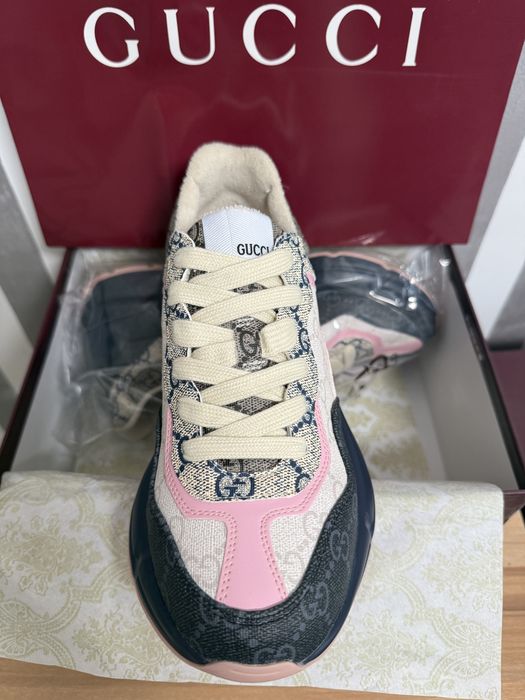 Gucci Rhyton Beige Pink - Full Box -41,42,43