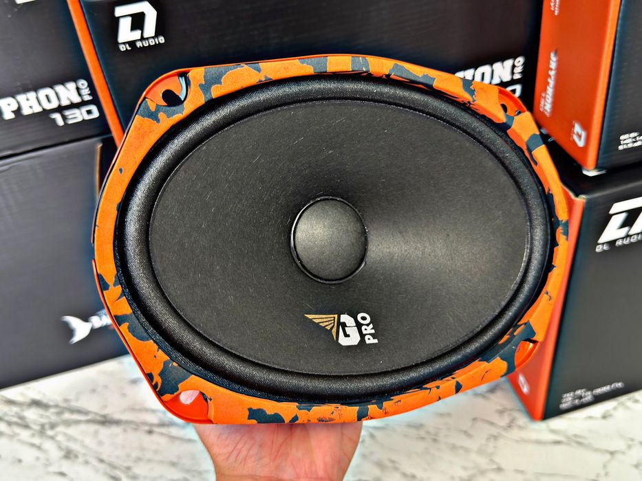DL Audio Gryphon Pro 69 Midbass Мощные мидбасы  150 Вт|(kenwood 718)