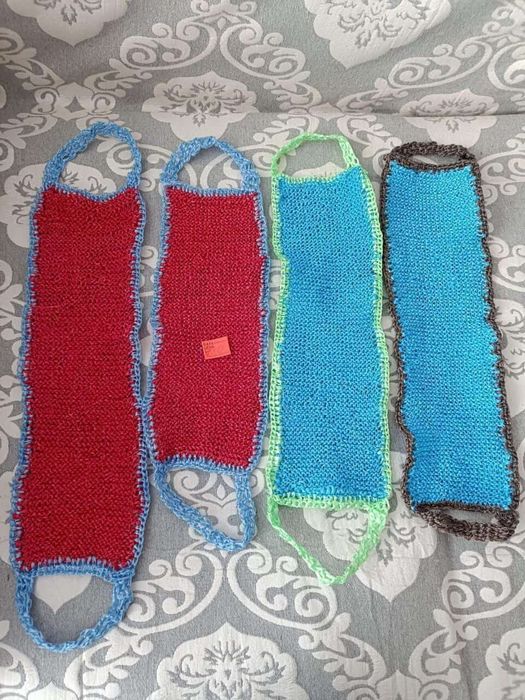 Продам мачалки ручные работа