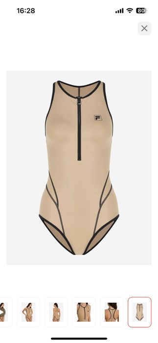 Купальник слитный FILA