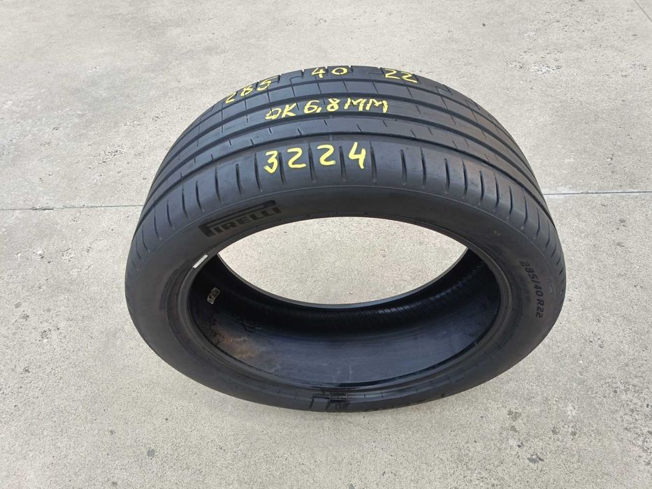 O anvelopa vara 285 40 22 pirelli p zero pz5 profil de 6,8 mm dot 3224