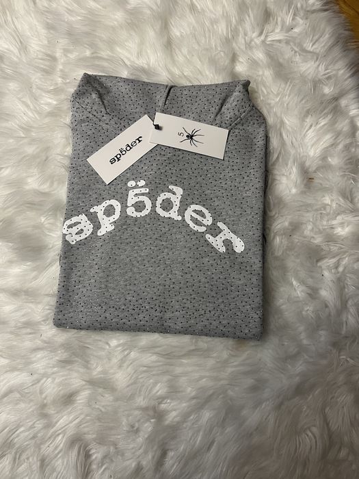 Hanorac Sp5der Vvs Argintiu / Silver