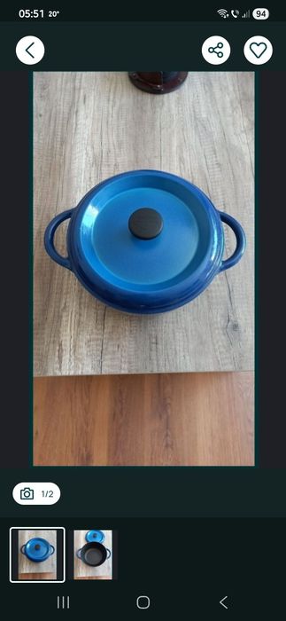 Oala fonta, stare perfecta