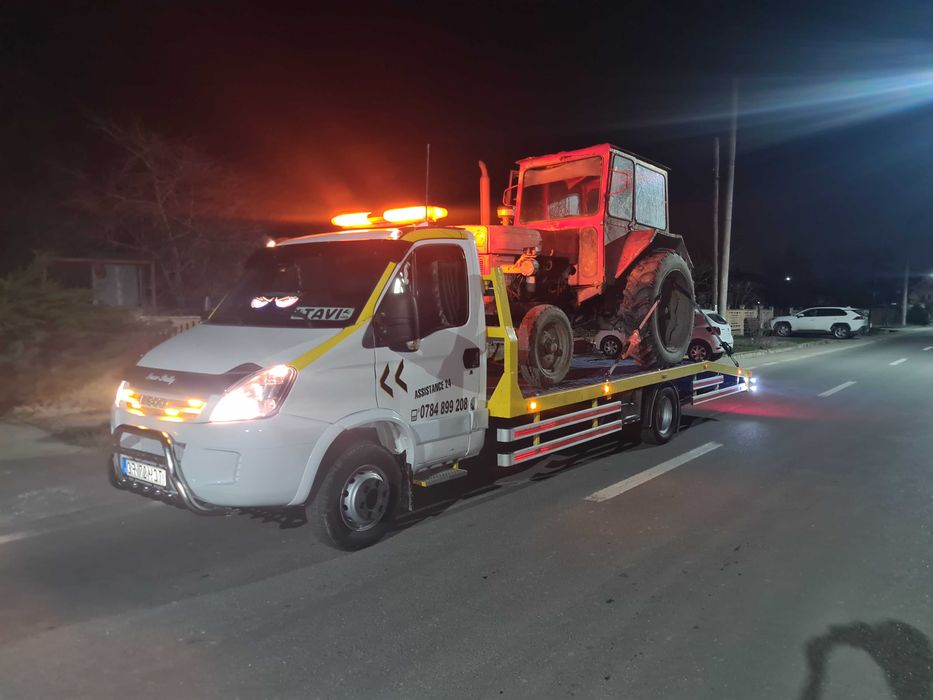 Tractari auto Transport utilaje Giurgiu
