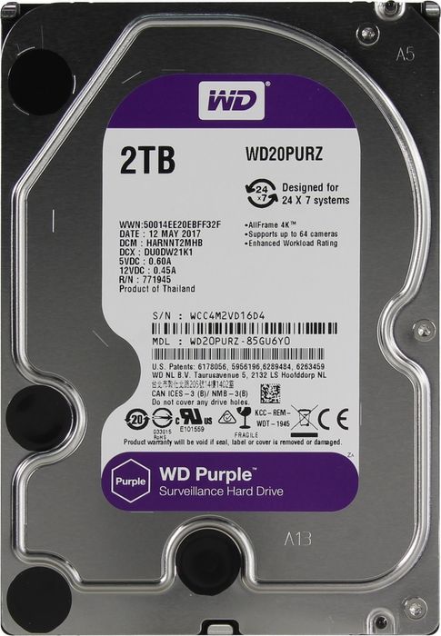 Жесткие диски 2 Тб WD / Seagate