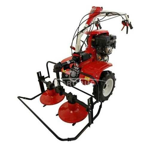 Cositoare rotativa cu priza, 2 discuri rotative pentru motocultor