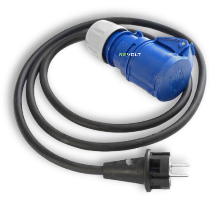 Переходник кабель на розетку 220В (32А силовая розетка)