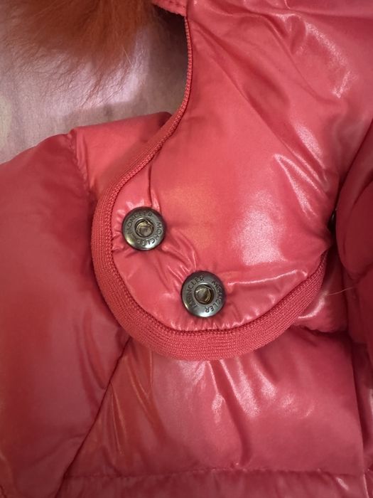 Geaca moncler new armoise fuxia - originala