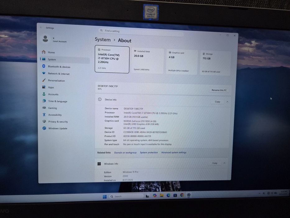 Laptop IdeaPad 330