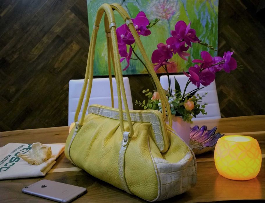 Необычно сладкая испанская Кожаная сумка от бренда PETUSCO