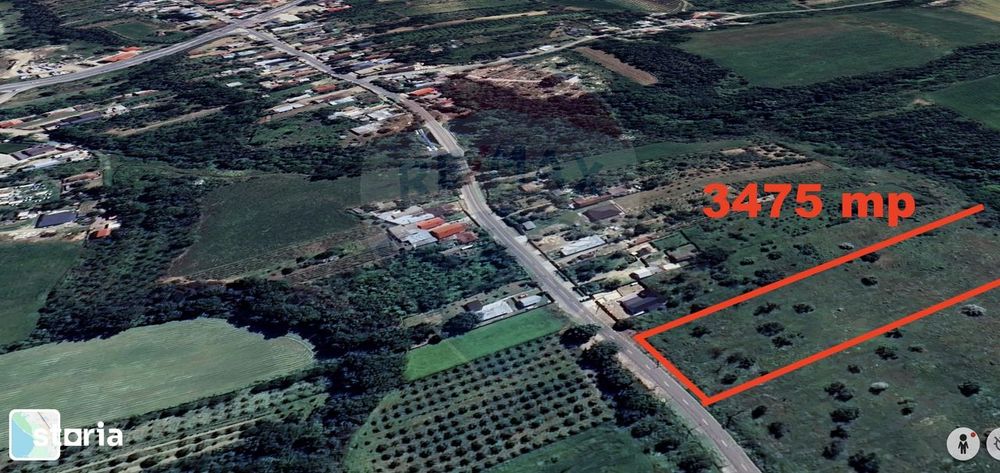 Teren Dumbraveni 3500 mp Primarie