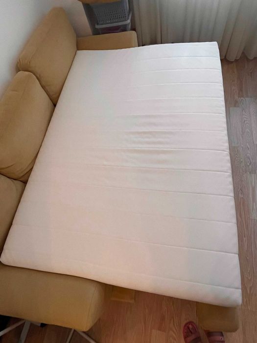 Saltea pat/topper canapea IKEA 140x200x12