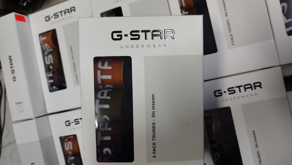 5 броя ОРИГИНАЛНИ боксерки G-Star Raw S , M , L , XL , XXL нови мъжки