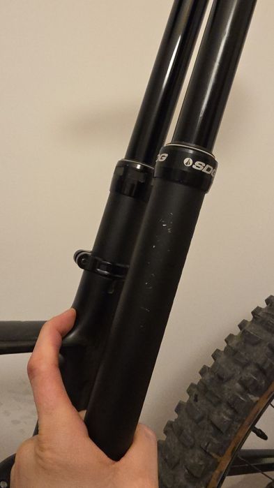 Tija de sa dropper post SDG Tellis 34.9mm travel 200mm