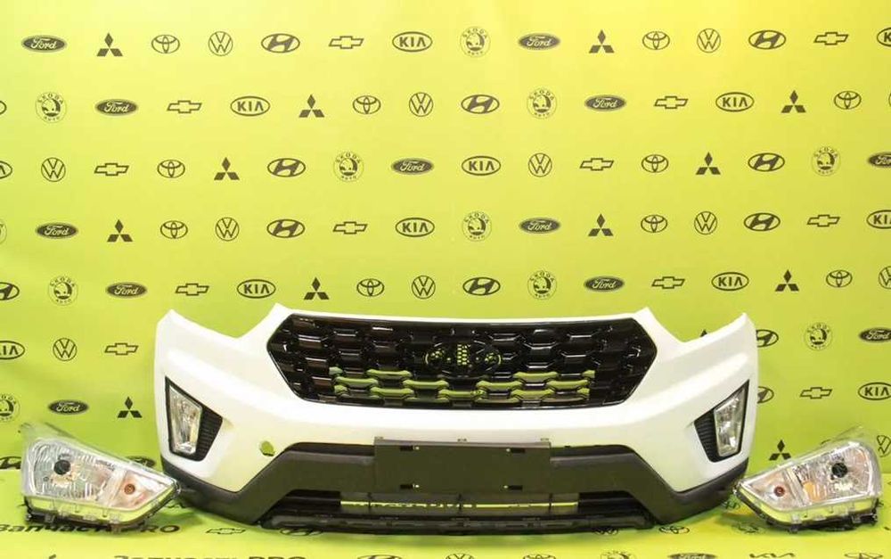 Бампер передний в цвет Hyundai Creta
