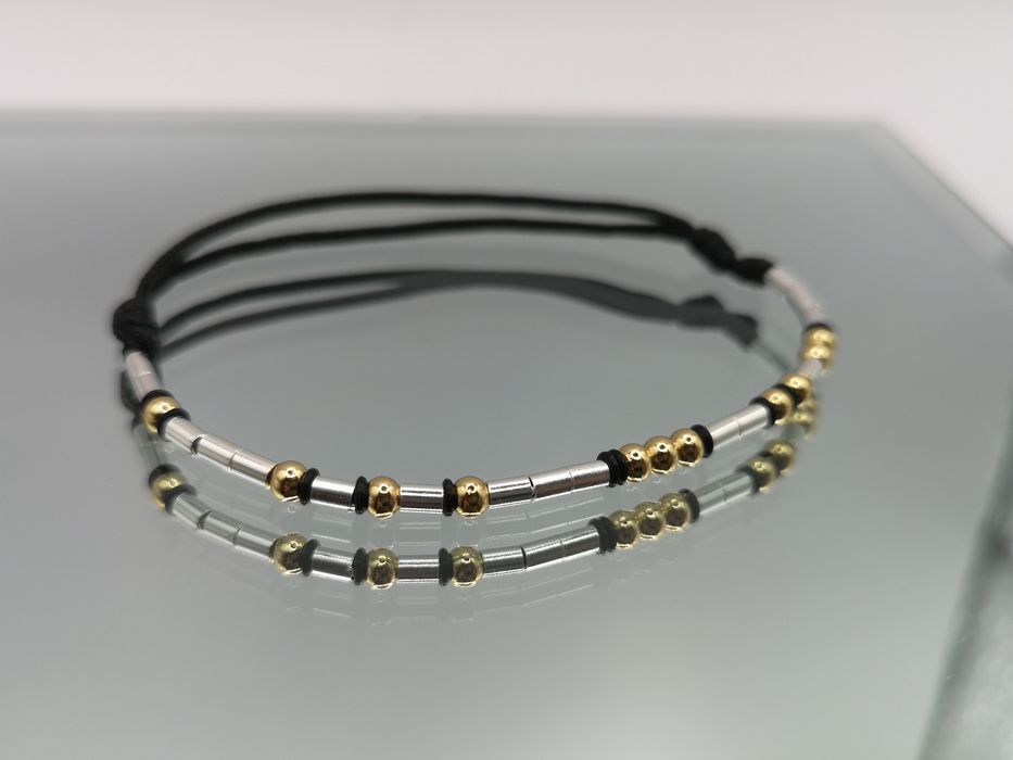 925 сребърни гривни с тайно послание в морзов код