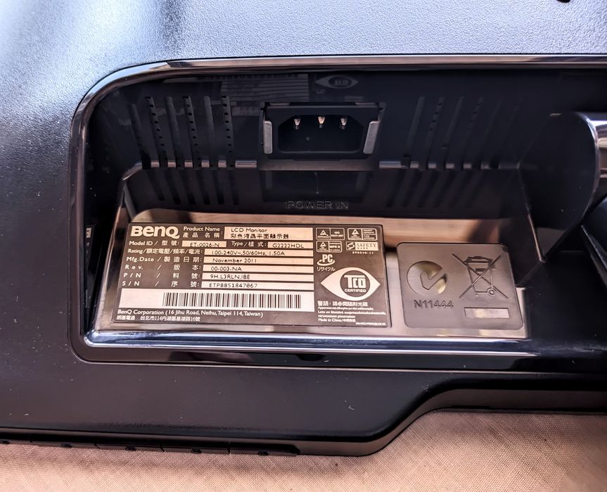 Monitor LED Benq 21.5"