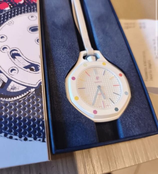 Audemars x swatch pop