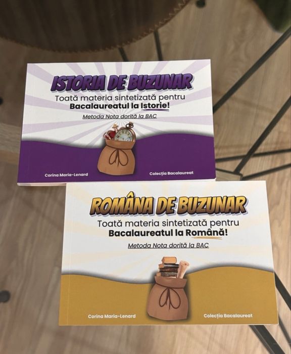 cărți pentru bac română + istorie