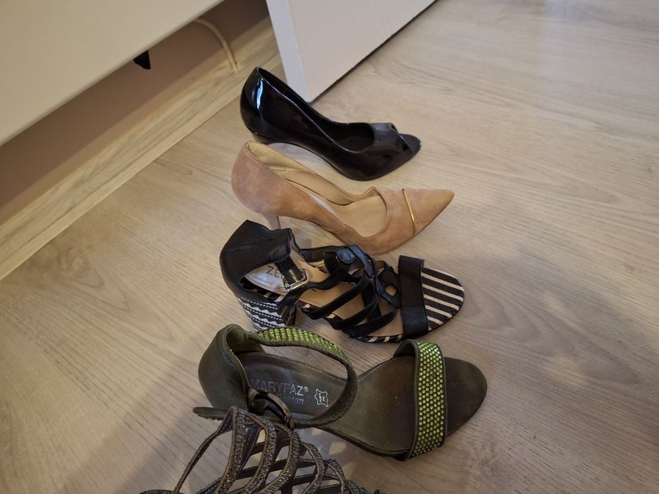 Обувки с ток, 37 ми номер