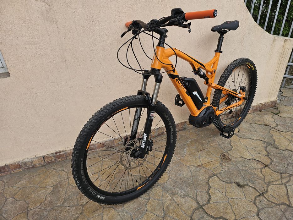Conway eMTB electrică Bosch CX 500Wh | Full suspension | MTB electric