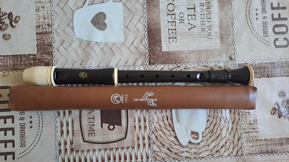 Флейта recorder sporano ASRB-211 made in Korea(1955г)