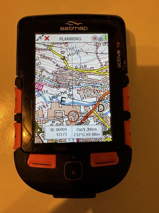 GPS Satmap active 12 ( nu garmin)