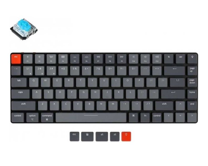 }Клавиатура Keychron K3 84Key Low Profile Gateron White Red/Blue/Brown