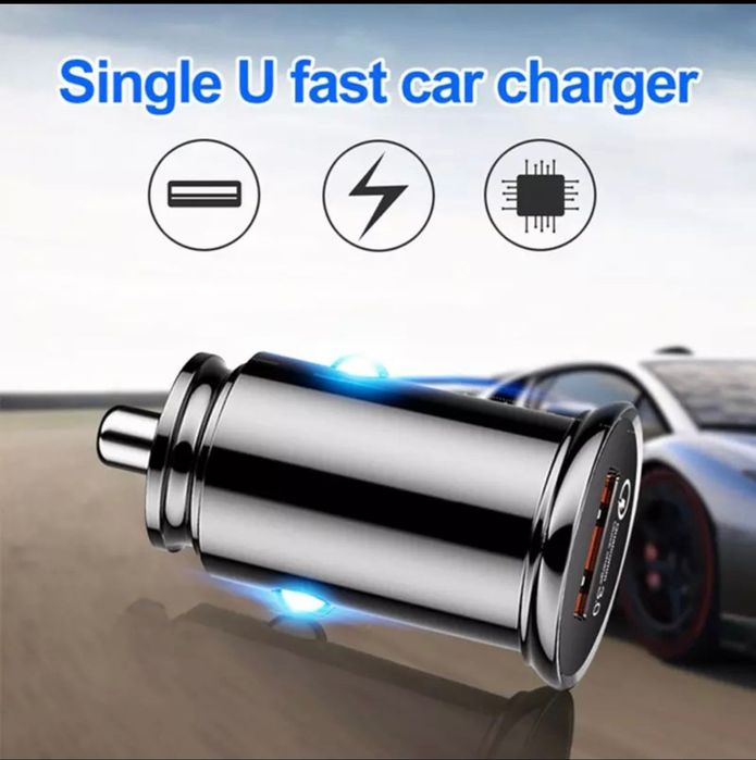 Încărcător auto USB la bricheta Fast Charger *Nou
