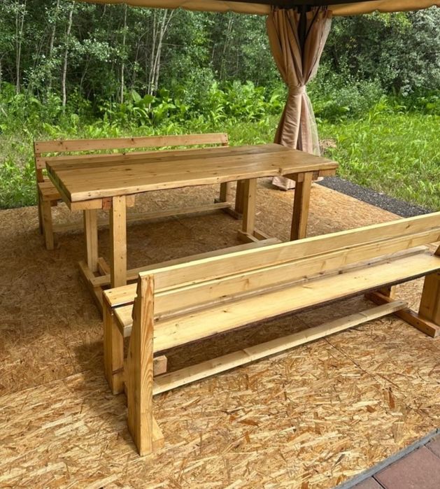 Продажа комплекта (стол, лавки)